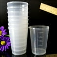 thumbnail image 2 of 10 Pcs 50ml Gobelet à Mesurer en Plastique Transparent Gradué, 2 of 4