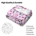 thumbnail image 3 of Hello Kitty Blanket Kawaii Cat Throw Blanket for Girls Kids, Super Soft Fleece Warm Cozy Plush Gifts Blankets for Sofa Bed, 3 of 6
