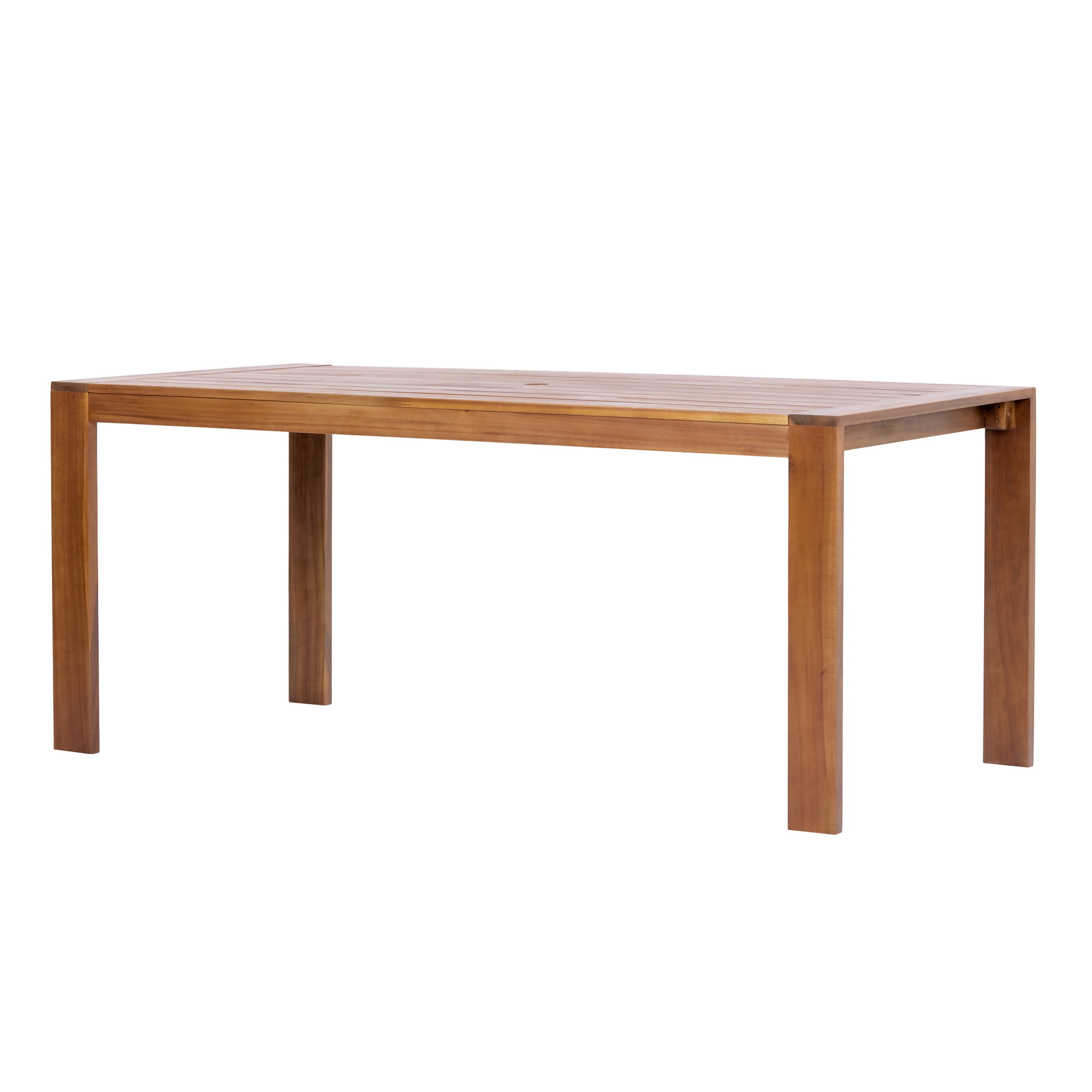 Christopher Knight Home 71" Acacia Wood Outdoor Patio Slatted Dining Table for 6-8 People, Teak