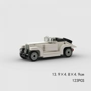 Speed Champions Car Back to the Futured Sets Model Building Bricks Supercar City Super Run Racing Sports Vehicle MOC Technique