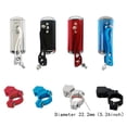 thumbnail image 4 of 1 Pair of Aluminum Alloy 360° Rotation Rearview Mirror Handlebar Wide Angle Mirror, 4 of 7