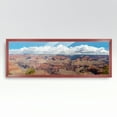 thumbnail image 2 of 12x24 Dark Brown Real Wood Picture Frame Width 1.25 inches | Interior Frame Depth 0.5 inches |, 2 of 8