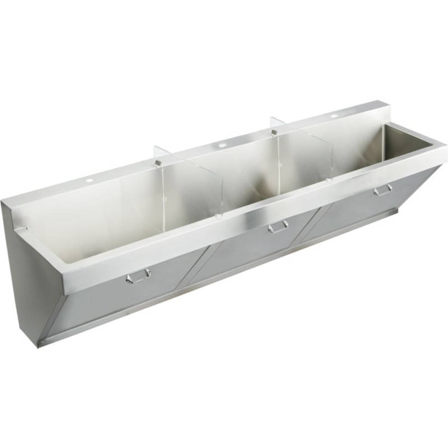 Elkay EWSF390263 Commercial Scrub Sink with 3 Faucet Holes Walmart
