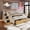 Black+Natural, variant on Mirightone Twin XL Loft Bed with Stairs, Trundle, Desk & Drawers, Space Saving Gaming Loft Bed for Teens, Bed and Desk Combo with Storage, Heavy Duty Workstation Bed (White+Natural)