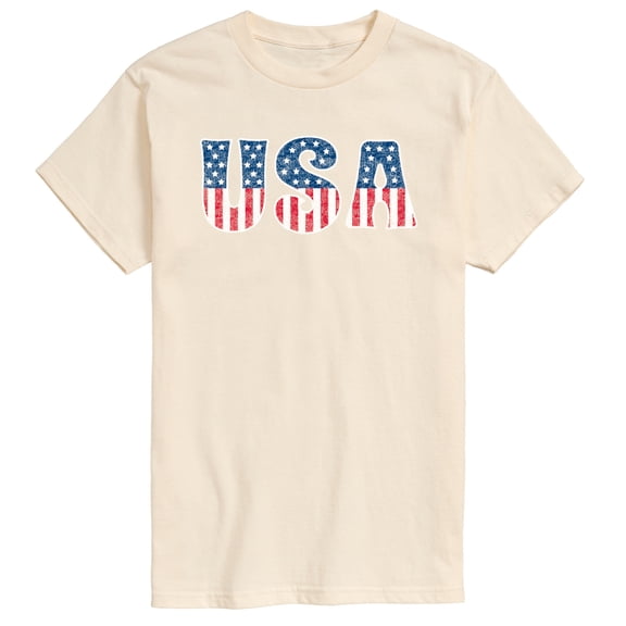 Instant Message - USA Short Sleeve Graphic T-Shirt