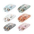 thumbnail image 2 of Souris Sans Fil Rechargeable Blue M233 avec Connectivité Monomode 2,4G, Conception Transparente, Fonction de Mise en Veille Automatique, et Compatible avec Appareils Windows/Mac/iOS/Android, 2 of 6