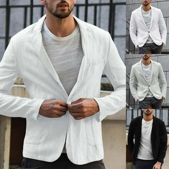 SPRING PARK Men Slim Fit Jackets Coat Cotton Line Spring Autumn Casual Pockets Long Sleeve Solid Man Jacket Coats M-3XL