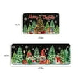 thumbnail image 3 of YYNS New 2-Piece Christmas Rug Set - Non-Slip Kitchen Mats with Santa and Tree Design, Christmas Kitchen Rugs And Mats For Floor Non-Slip Backing Mat, 3 of 5