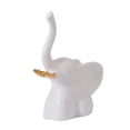 thumbnail image 2 of Mini estatua de elefante, accesorios de fotografía, artesanías artísticas, adorno de mesa creativo para Blanco, 2 of 8