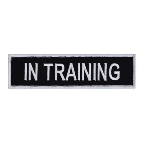 Boss Nation 850030579744 Dog Tactical Harness Patch, In Training - Large - 6 Each