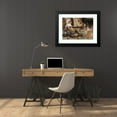 thumbnail image 4 of Eugenio Zampighi 24x18 Black Modern Framed Museum Art Print Titled - A Happy Family, 4 of 5