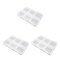 thumbnail image 4 of Pastillero transparente Advancent con 6 ranuras dispensador de almacenamiento, 4 of 6