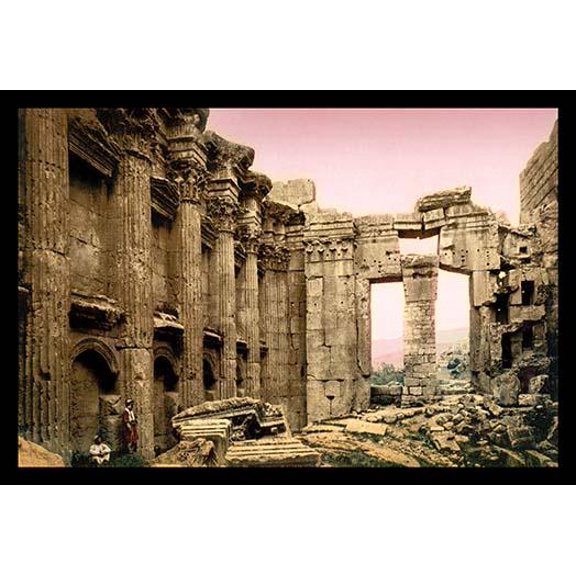 Temple of Jupiter- Fine Art Canvas Print (20" x 30")