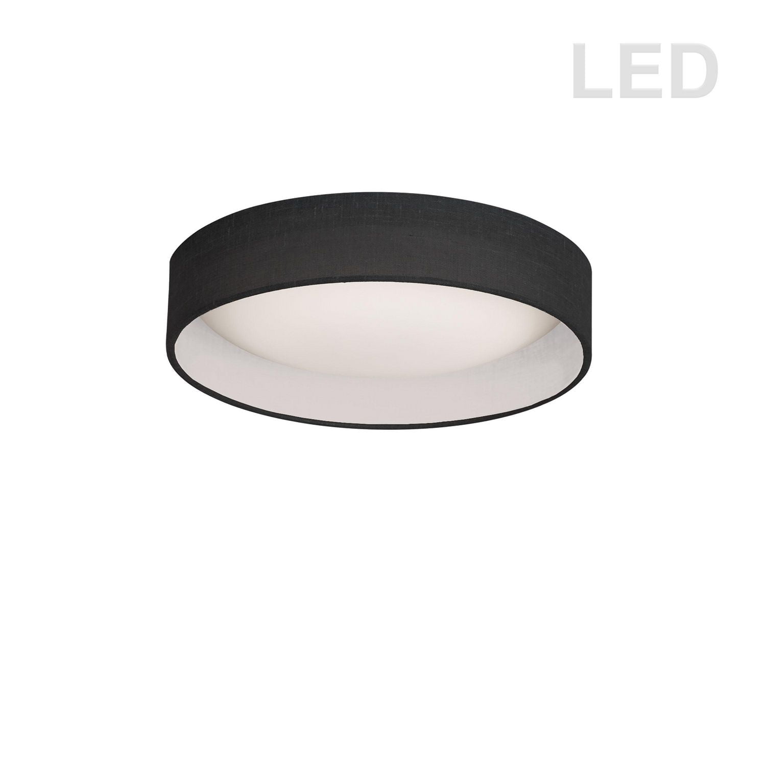 Dainolite CFLD-1114-797 Black Flush Mount