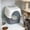 Gray, variant on WLAGOOD Front Entry Extra Large Cat Litter Box Fully Enclosed Pan Removable Lid Observation Window Burr-Free Edge Odor Control Anti-Splash Non-Slip Indoor Cat Toilet with Scoop - 18.5×13.4×12.6in