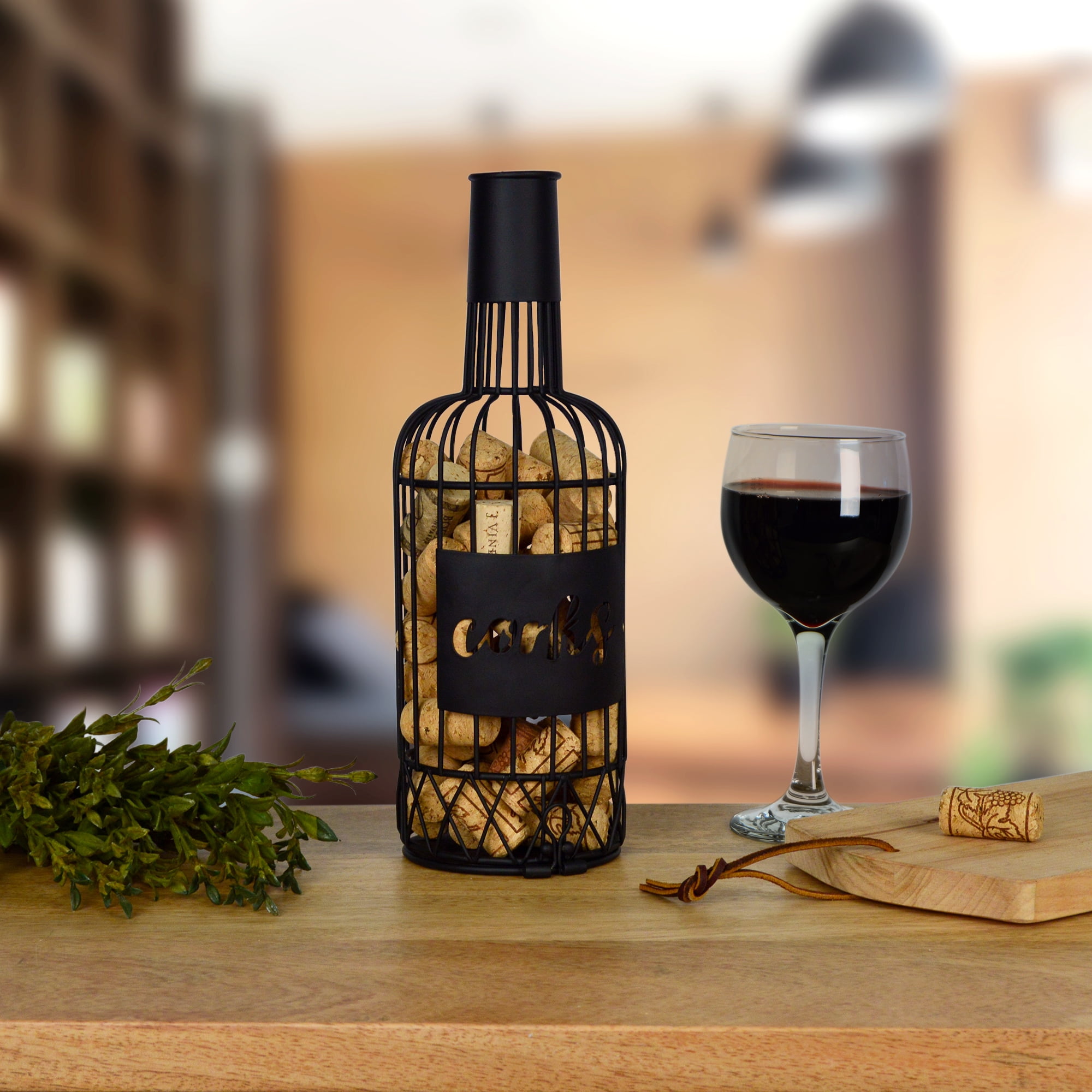 Prinz Decorative Wine Bottle Cork Holder Walmart