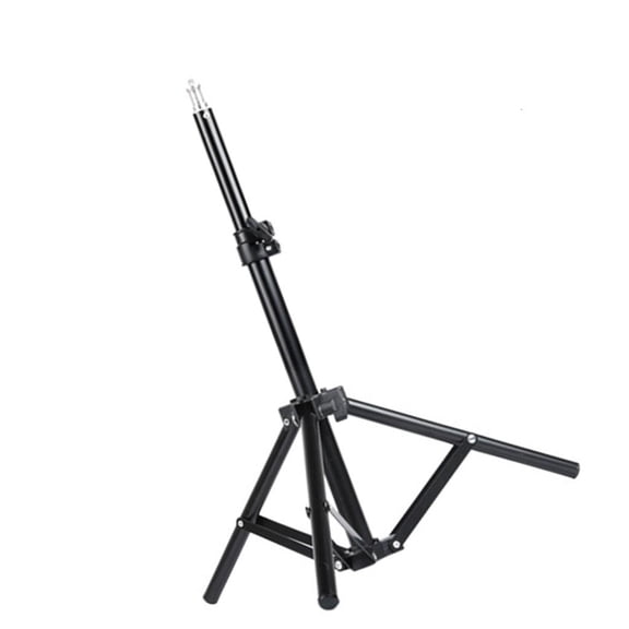 Foldable Studio Light Stand 1/4in Screw 6kg Capacity Secure Lock Mechanism