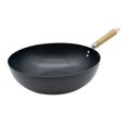 thumbnail image 2 of Starfrit Wok en Acier Carbone 32 cm (12.5"), Revêtement Antiadhésif, Compatible Induction, Manche Résistant à la Chaleur, Surface Durable Facile à Nettoye, 2 of 7