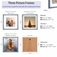 thumbnail image 2 of Marco de fotos Metchite de madera maciza de 12 x 12 pulgadas para fotos de 8 x 8 o 10 x 10, 2 of 6