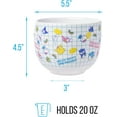thumbnail image 6 of Silver Buffalo Hello Kitty and Friends Kuromi, Keroppi, Chococat, My Melody, Tuxedo Sam, Badtz-Maru, Tuxedo Sam, Pompompurin, Cinnamoroll Ceramic Ramen Noodle Rice Bowl with Chopsticks, 20 Ounces, 6 of 9