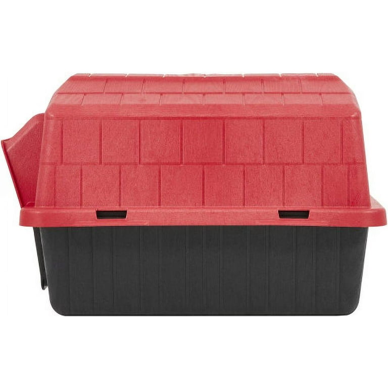 Plastic storage hot sale bin dog house