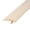Beige, variant on Outwater T-Molding 1-1/4 Inch Natural Oak Woodgrain Flexible Polyethylene Off-Set Barb Tee Moulding 250 Foot Coil