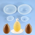 thumbnail image 4 of YIEMEEN Fondant Cake Decorating Molds Silicone Molds 3D Eggs Shape Chocolate Molds Holiday Dessert Cake Baking Tool Nonstick, 4 of 9
