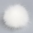 thumbnail image 2 of KAKOWELY clothes plush ball 16pcs Simulation Plush Ball Eco-friendly Plush Ball Artificial Plush Ball for DIY Hat Clothes (16pcsd Ball Combinations 1- Bottom Diameter 8cm Elastic Ropes Style One Bag), 2 of 5