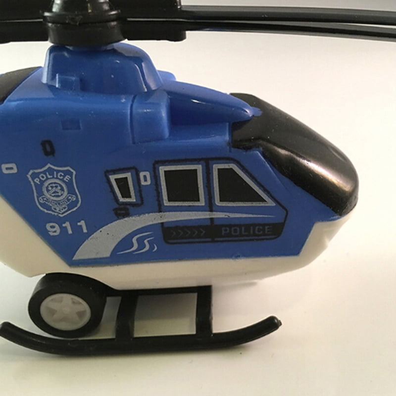 Plastic Air Bus Model Kids Children Pull Line helicopter Mini Plane Toys RF 