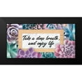 thumbnail image 2 of Prime, Marcus 24x14 Black Modern Framed Museum Art Print Titled - Deep Breaths 1, 2 of 5