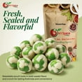 thumbnail image 5 of NY SPICE SHOP Wasabi Peas - 5 Pound - Hot Wasabi Peas – Wasabi Coated Green Peas – Wasabi Snack, 5 of 7