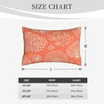 thumbnail image 6 of EasygdpBeautiful Corals Polyester Fiber Double-Sided Pillowcase,Super Soft,Comfortable And Luxurious Pillowcase,Not Easy To Break Or Deform- 16"X24", 6 of 9