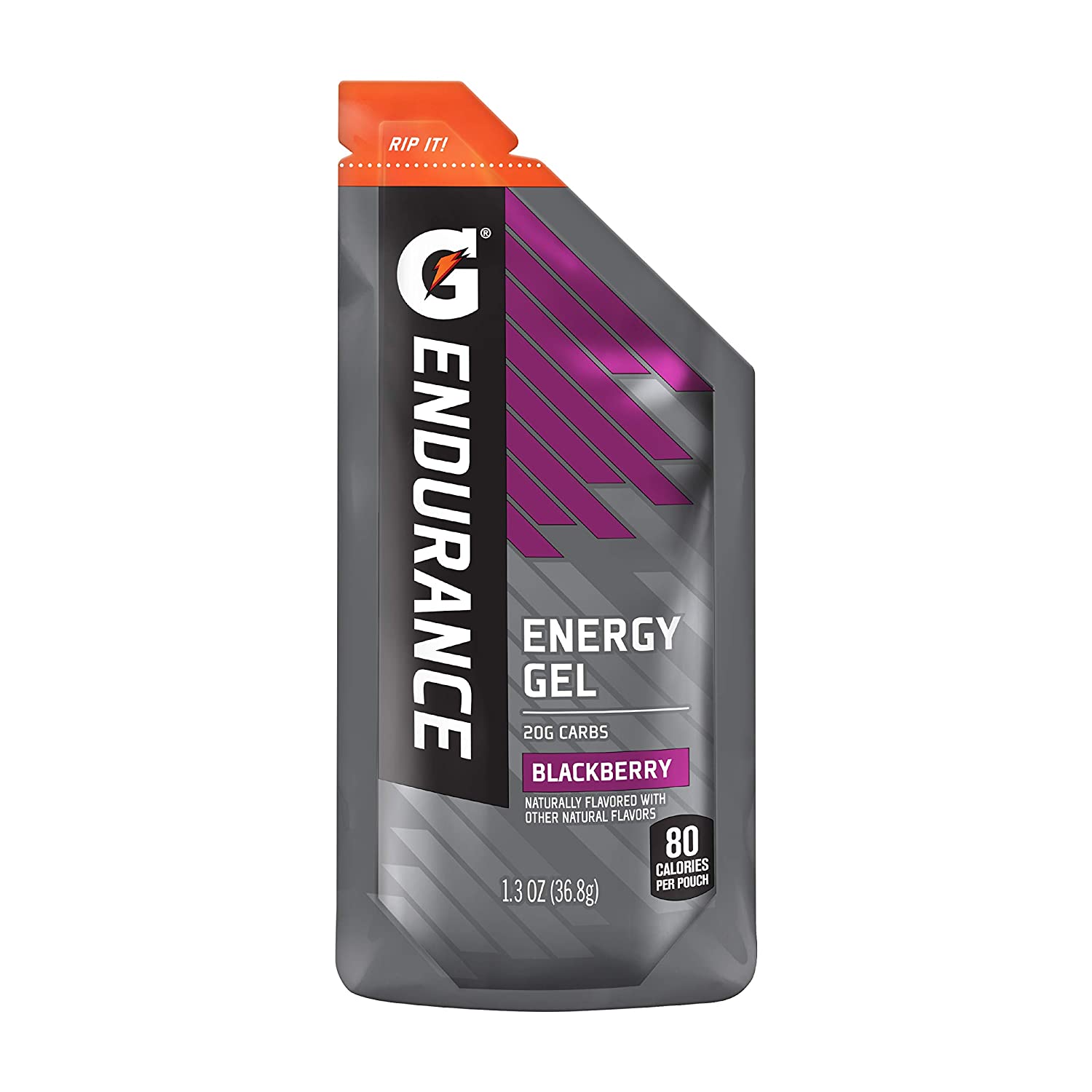 Gatorade Endurance Energy Gel, Blackberry, 21 Pack, 1.3 oz Pouches