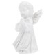 thumbnail image 5 of EeaseMX Figura de niña de resina, adorno de ángel para el hogar (blanco), 5 of 7