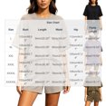 thumbnail image 3 of Maqroz Womens Plus Size Two Piece Lounge Sets Short Sleeve Crewneck Pullover T-Shirts Elastic Waist Shorts Casual Matching Outfits Breathable Sweatsuits Flowy Clothes, 3 of 6