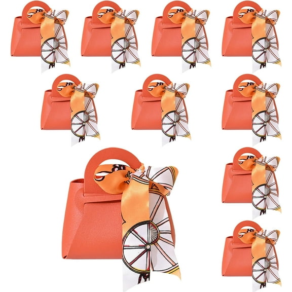 <new_title>qczoyp Leather Gift Bags with Handles Reusable Mini Gift Bag with Ribbon 10 Pack</new_title>