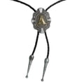 thumbnail image 2 of 2x Vintage Western Cowboy Resin Gem Bolo Tie Rodeo Bootlace Tie Dance Yuyangstore Corbata Bolo Occidental, 2 of 5