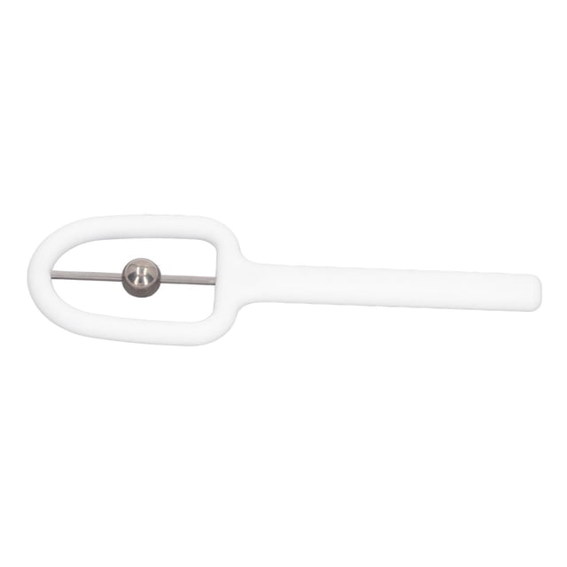Oral Muscle Strength Tool, Cleanse Tongue Tip Exerciser Metal for Daily Use for Children White