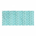 thumbnail image 1 of Stars Gym Towel, Modern Design Grunge Layout Shapes Pattern on Half Tone Dotted Backdrop, One-Sided Quick Dry Microfiber for Beach Fitness & Swimming, 60" x 30", Eggshell and Seafoam, by Ambesonne, 1 of 2
