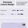 thumbnail image 3 of Allytechgroup iPad Mini 7 A17 Pro 2024/iPad Mini 6 2021 8.3 Inch iPad Mini 7th/6th Gen Case, Slim Lightweight Soft TPU Shockproof Protective Back Cover for iPad Mini 8.3" 7th Gen/6th Gen, Purple, 3 of 7