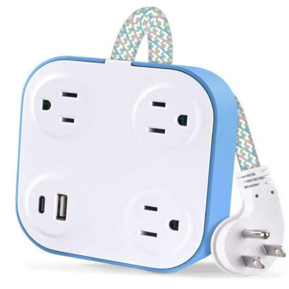 CyberPower DS304UCBL - 3OL 4FT SURGE BLUE