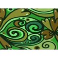thumbnail image 1 of Ahgly Company Indoor Rectangle Patterned Dark Forest Green Area Rugs, 2' x 3', 1 of 1