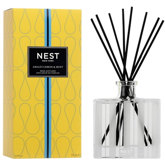 Reed Diffuser NEST New York Amalfi Limón y menta 175 ml