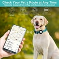 thumbnail image 2 of Frusde Airtag Dog Collar Compatible with Apple Air Tag Adjustable Dog Collar with Cute Patterns for Small Medium Large Pet Puppy-Blue, 2 of 5