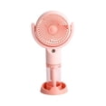 thumbnail image 2 of Summer Saving Clearance Small Fans Cute Fauna Spray Fan Mini Portable Handheld Cartoonoon Fan Dormitory Usb Rechargeable Desktop Hydration, 2 of 6