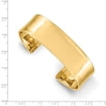thumbnail image 3 of 14K Yellow Gold bracelet Cuff 20 mm 19mm Polished Bangle, 3 of 3