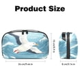thumbnail image 5 of Seagull Travel Organizer Cable Wire Cord and Cable Charger Bag Waterproof Oxford Cloth Electronic Accessories Storage Case 5.9x9.44x3.14 in, 5 of 6