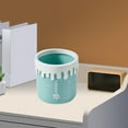 thumbnail image 5 of Small Trash Can with Lid, Mini Trash Can for Bathroom, Office and Bedroom, Small Bathroom Garbage Can with Swing Top, Compact Waste Basket for Desk, Dorm & Home, Green - Xuniizn, 5 of 7