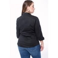 thumbnail image 7 of Made by Olivia Women's Button Down Shirts 3/4 Sleeve Stretch Formal Work Blouse Tops, 7 of 7