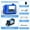 Include 2 Cartridges, variant on Mini Handheld Inkjet Printer With 12.7mm Nozzle For QR Barcode Batch Date Number Expiry Date Mini Printer Portable ,Widely Use